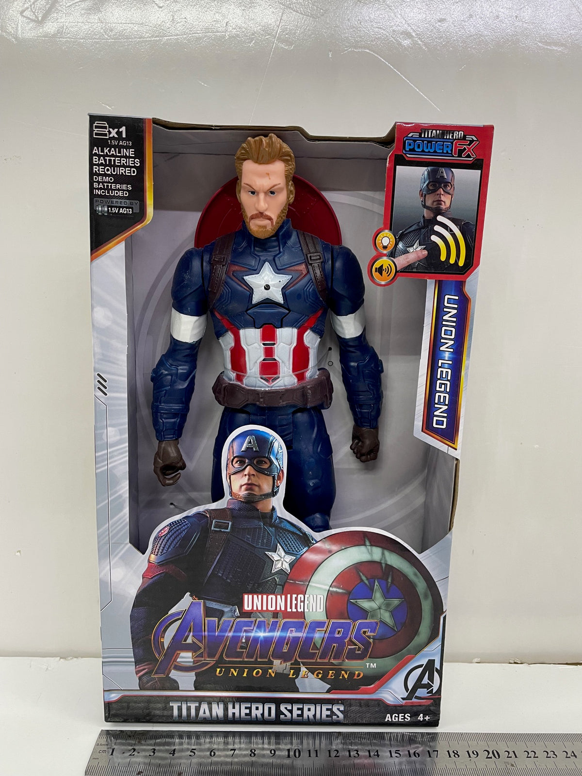 Captain America – Titan Hero Series 12-Inch Action Figure