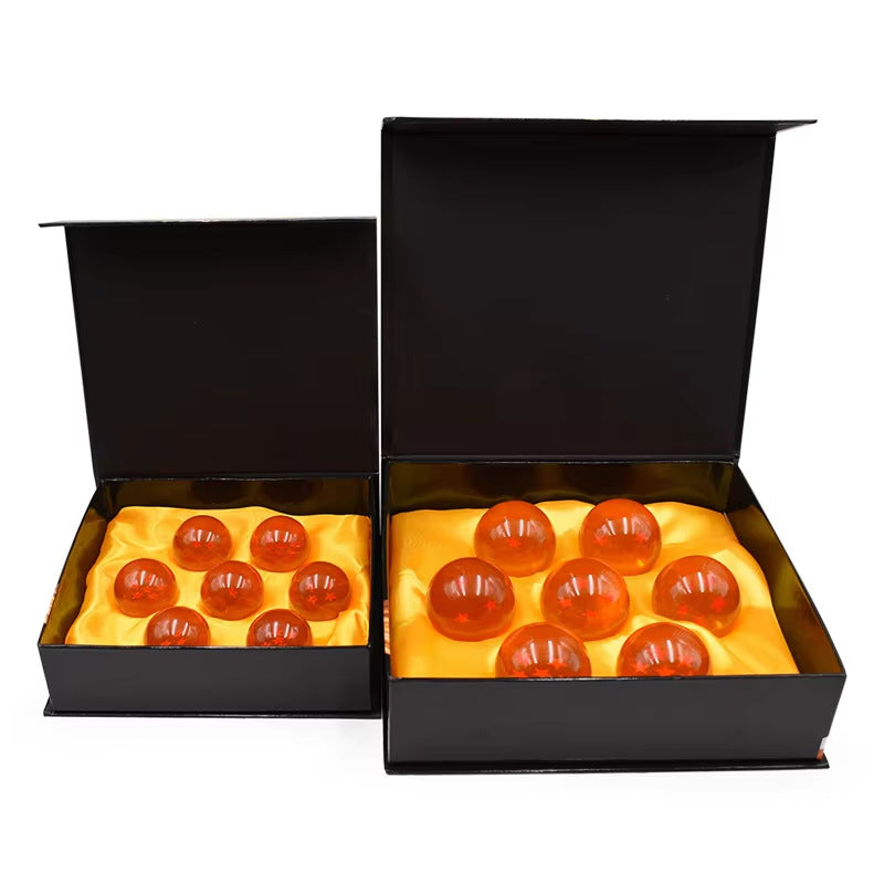 dragon balls crystal 7 pieces 3.5 cm