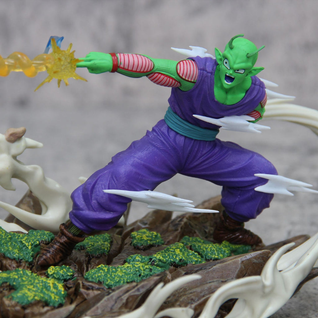 19cm Anime Dragon Ball   Goku Raditz Piccolo Action figure Handmade Model Statue