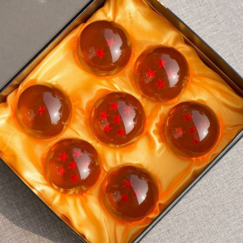 dragon balls crystal 7 pieces 3.5 cm