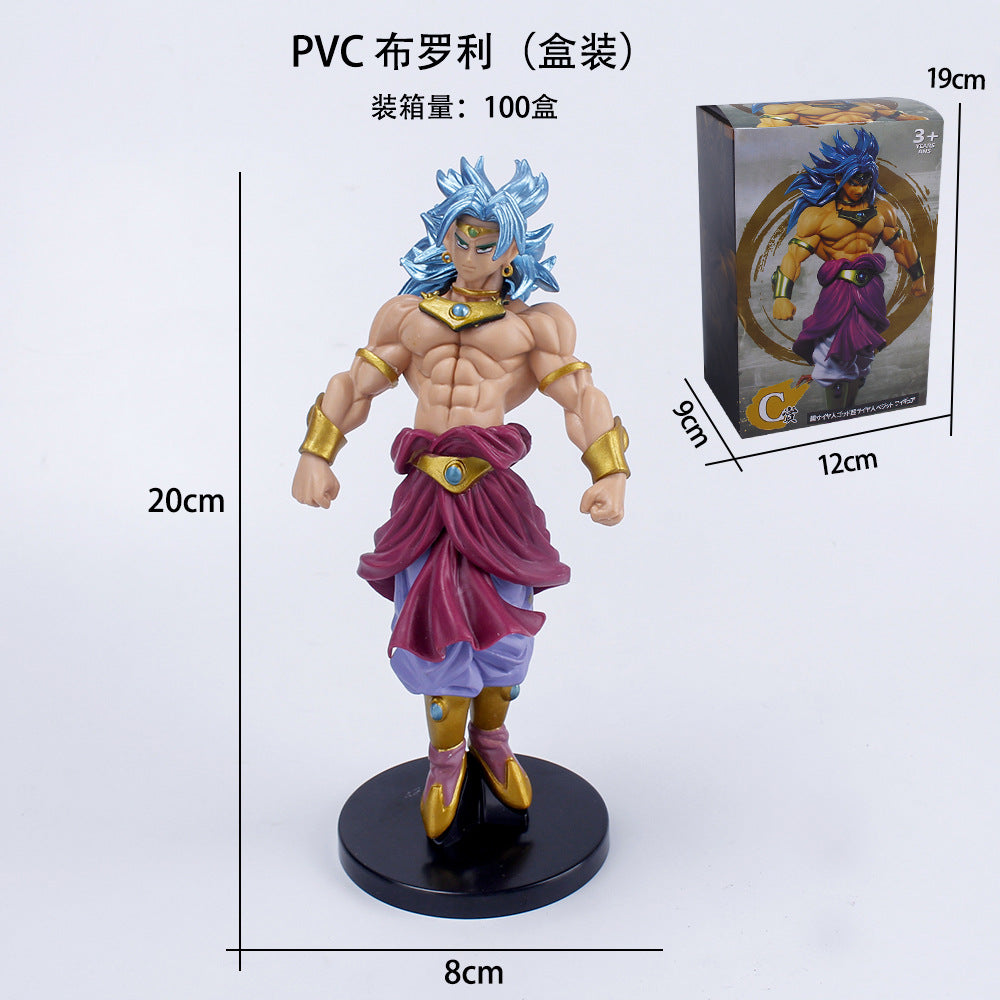 Broly dragon ball figure 20 cm