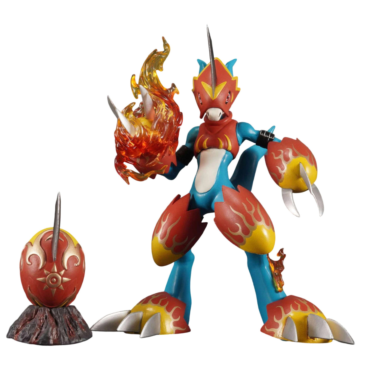 Flamedramon digimon 18 cm