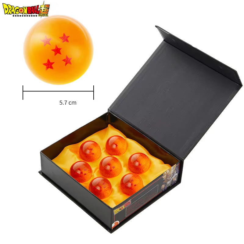 dragon balls crystal 7 pieces 3.5 cm