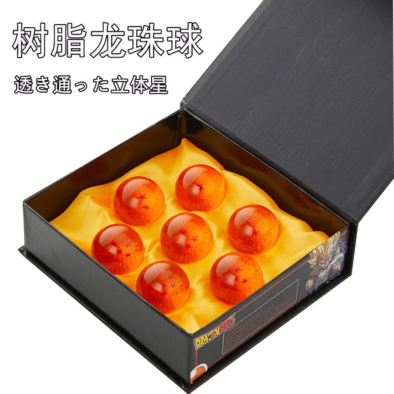 dragon balls crystal 7 pieces 3.5 cm
