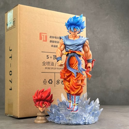 Goku Super Saiyan Warrior Figure – 33 cm