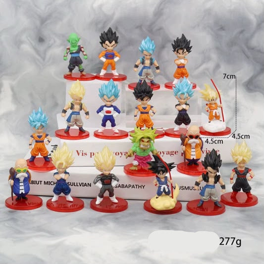 Dragon ball set 18 characters 5-7 cm