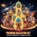 dragon ball set 21 characters 6-7 cm
