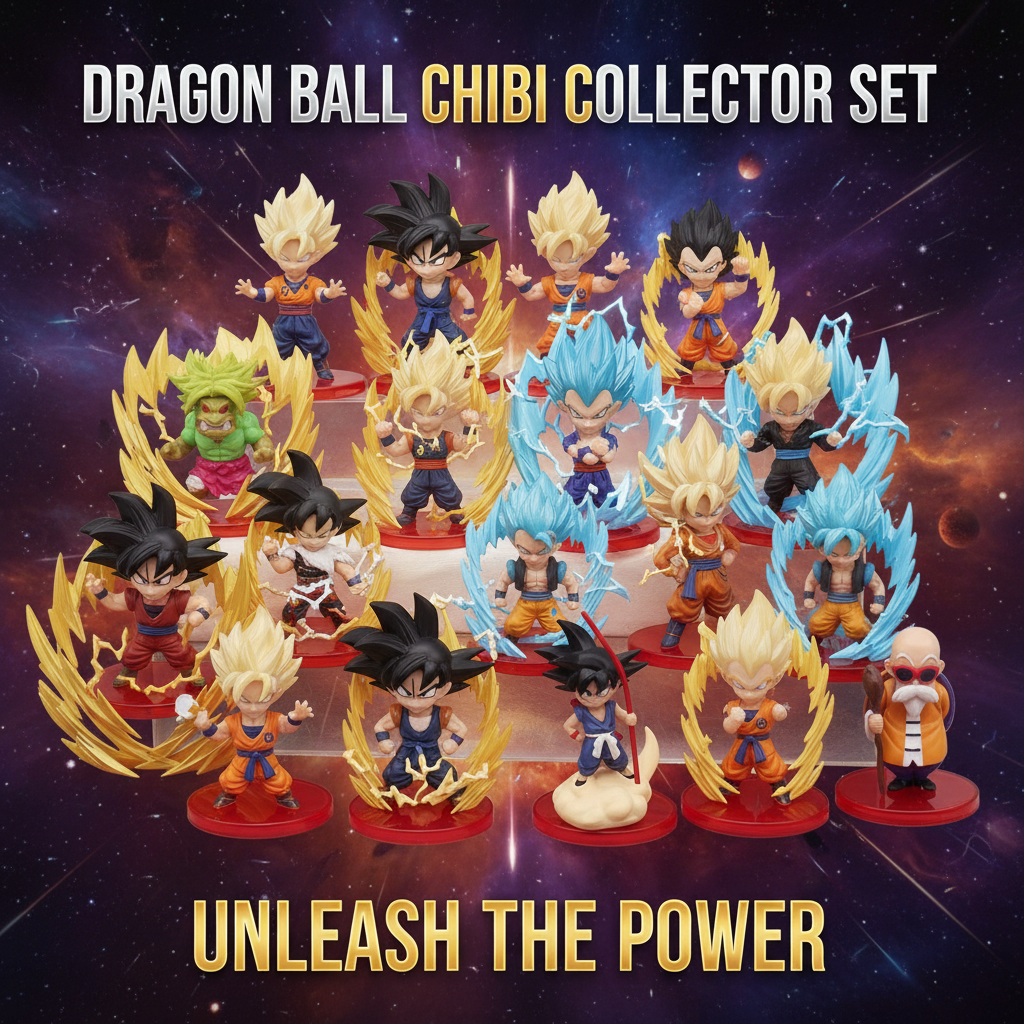 Dragon ball set 18 characters 5-7 cm