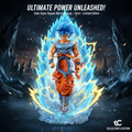 Goku Super Saiyan Warrior Figure – 33 cm