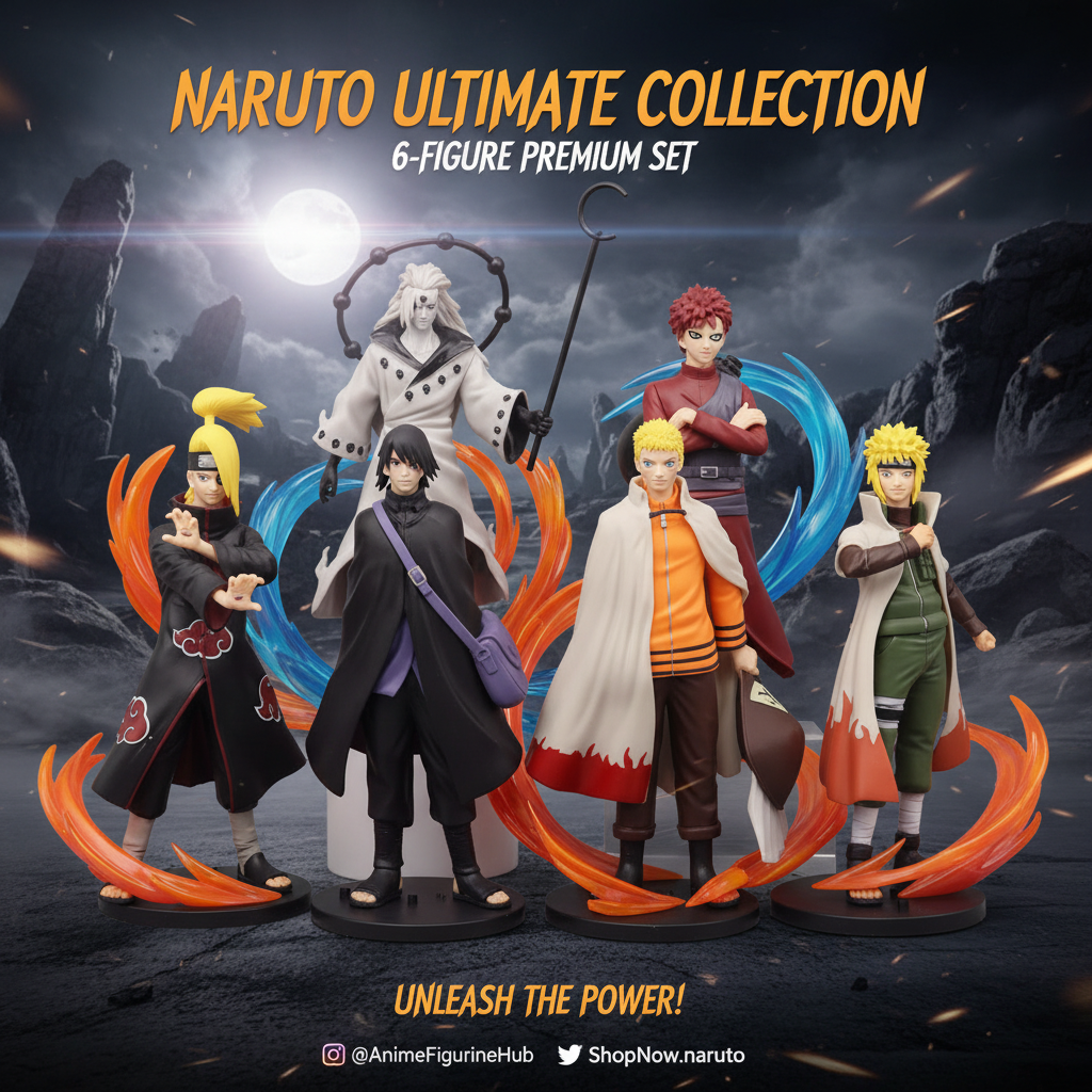 Naruto set 6-figures