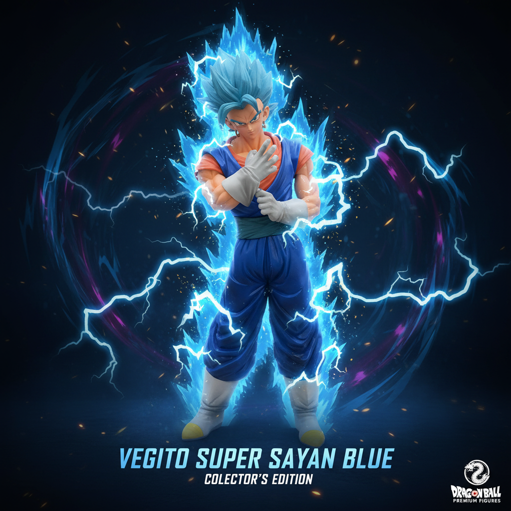 Dragon Ball Vegito Super Saiyan Blue figure 33 cm